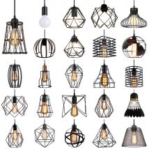 Moderne LED-Pendelleuchten, Vintage-Hängelampe für Wohnzimmer, Zuhause, Loft, industrielle Deckenleuchte, Dekorleuchte E27
