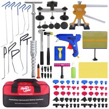 Pdr tools Karosserie schmerzlose Dellen reparatur entfernungs werkzeug Edelstahl Schubstangen Brechstange Kit Auto Dellen entferner Abzieher Garage Werkzeuge