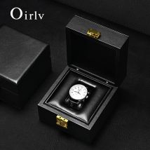 Oirlv PU Leder Uhrenbox Armbanduhr Organizer Display Box Luxus Premium Uhren Verpackung Box Aufbewahrung Uhrenbox Geschenk für Männer