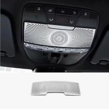 Für Mercedes Benz S Klasse W222 2014 15 16 17 18 19 2020 Auto Kopf Vorne Lesen Licht Lampe Abdeckung Trim edelstahl Zubehör