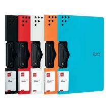 Comix A4 Klemmbrett, Metallbefestigung, Schaumstoff, PP, Schreibtafelhalter, langlebig, großes Fassungsvermögen, Büroklammer, Schulbürobedarf