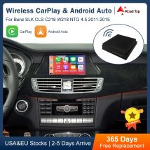 Plug & Play Wireless Carplay Decoder per Mercedes Benz SLK CLS C218 W218 NTG 4.5 2011-2015 anno Android Auto
