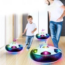 Hover Soccer Ball Giocattoli per bambini Calcio elettrico galleggiante con musica leggera a LED Pallone da calcio Gioco all'aperto Giocattoli sportivi per bambini