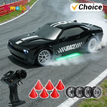 1/20 RC Auto 4WD Fernbedienung High-Speed-Geländewagen Drift mit LED-Licht Kinder Elektrische Rennspielzeug für Kinder Jungen Geschenke