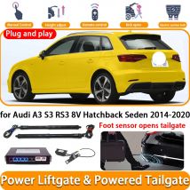Für Audi A3 S3 RS3 8V Schrägheck Seden 2014-2020 OEM elektrische automatische angetriebene Heckklappe Power Heckklappensystem Kofferraumlift-Kit