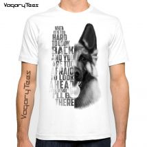 Lustige deutsche Schäferhund Hund drucken T-Shirt neue Sommer Männer T-Shirt Mode Deutsch Schäferhund Text lässig Tops Homme Neuheit coole T-Shirts