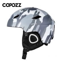 COPOZZ Leichter Skihelm mit Sicherheit, integral geformter Snowboardhelm, Motorrad, Skifahren,
