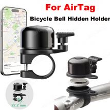 Per AirTag campanello per bicicletta supporto nascosto antifurto copertura per localizzatore GPS impermeabile per accessori per custodia per manubrio bici Air Tag