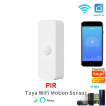 1 ~ 3pcs Tuya WiFi PIR Sensore di movimento Smart Home Rivelatore a infrarossi del corpo umano Sicurezza Vita intelligente Funziona con Alexa Google Home