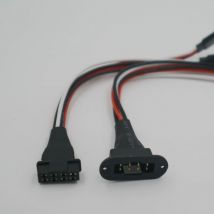 Neu eingetroffen! MPX 8Pin Multi-Draht 22AWG mit Servo-Verlängerungsstecker männlich weiblich Stecker 2-Draht 3-Draht-Version für RC-Flugzeuge