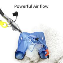 DIDEEP Pistola ad aria compressa portatile BCD, ugelli di soffiaggio con controllo della pressione e ganci, rimuovi polvere per accessori bombole subacquee