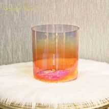 Crystal Soul Classic Sieben Chakren Orange Kristall Klangschalen-Sets Meditation Alchemie Schalen Quelle Hersteller