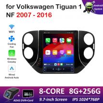 IPS Touchscreen für Volkswagen Tiguan 1 NF 2007 2008 2009 2010 2011 - 2016 Android 16 System GPS-Navigation Haupteinheit