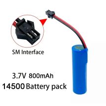 14500 batteria al litio 3.7V batteria ricaricabile telecomando auto 69 fori a quattro ruote motrici batteria per escavatore fuoristrada