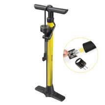 BEELORD Fahrrad-Bodenpumpe mit Manometer, 160 PSI, Hochdruck, manuelle Fahrradpumpen, Luftpumpe, Inflator für Rennrad, MTB, Reifen, Ball
