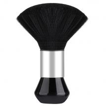 Spazzola per taglio capelli nera per parrucchiere, spazzola per pulizia dei capelli, spolverino, per barbiere, strumenti per spazzole per taglio capelli, accessori per barbiere
