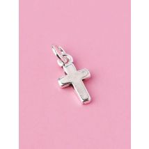 100% Real Sterling 925 Silver Accaccessories Little Cross Charm Pendant For Bracelets Necklaces Key Diy Material S0988