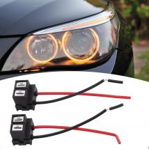 2 pz Auto H7 Lampadina Cablaggio Prese Auto Cavo Connettore Spina Per H7 LED Headligh Adattatore Spina Connettore