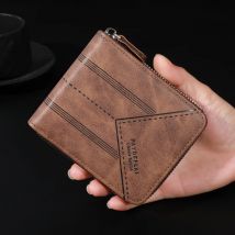 1 Stück neue Herren-Geldbörse, multifunktionale Reißverschluss-Geldbörse, vielseitiger Kartenhalter mit mehreren Kartenfächern, Weihnachtsgeschenk für Herren