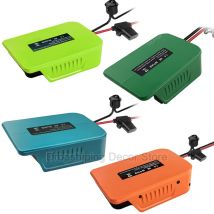 Für Makita/Ryobi/Black&Decker/Hitachi/Hikoki 36V 40V Li-Ion Batterie Power Rad Adapter Batterie Power Stecker mit Sicherung Schalter