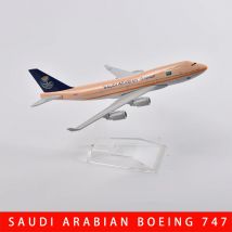 JASON TUTU 16 cm 747 SAUDI ARABIAN Flugzeugmodellflugzeug Druckguss-Metallflugzeuge im Maßstab 1:400