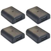 4 or 2  Packs 5V USB Solar Controller Voltage Stabilizer Solar Battery Regulator Inverter for DIY Solar Panel Battery Charger.