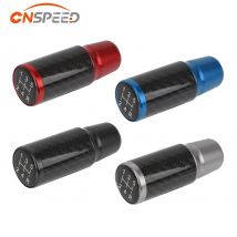 5/6-Gang Real Carbon Auto Schaltknauf Aluminium Universal M8 M10 M12 für Schalt getriebe mit Schalt getriebe