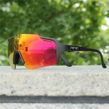 NRC Fahrrad-Sonnenbrille mit Box, Kugellinse, Sport-Fahrradbrille, MTB, Mountainbike, Angeln, Wandern, Reiten, Brillen für Männer und Frauen