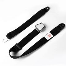 Two-Point Aircraft Safety Belt for Cars Buses Sightseeing Vehicles High-Speed Rail Aviation Seat Safety Waist Belt Accessories