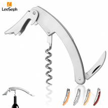 Leeseph Wein öffner mit bequemem Griff, Weinflaschen öffner und Folien schneider, ideal für Sommeliers, Barkeeper und Kellner