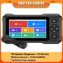 KINGBOLEN S6 ELITE Lebenslanges kostenloses Update aller System-Auto-Diagnosetools TPMS AF 15-Service Bidirektionale Steuerung OBD2-Scanner