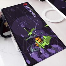Computer Anime Mousepad E-Evangelions Tastiera per PC Tappetino da tavolo XXL Ampio ufficio e casa Esports Addensare Tappetini per mouse in gomma antiscivolo