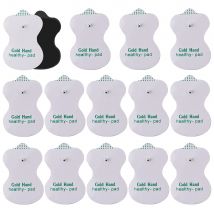 10/20 stücke Elektroden Patches selbst klebend wieder verwendbar für Myo stimulator Muskels timulator Massage Patch Physiotherapie Zubehör