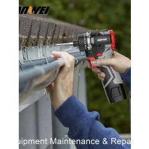 NANWEI 16.8V Lithium-ion Cordless Drill Handheld Universal Brushless Double Speed Driver Cordless Screwdriver