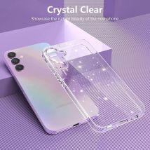 Transparent Glitter Phone Case For Samsung A57 A56 5G Case Samsung A55 5G A54 A36 A35 A16 A15 A26 A25 A24 A06 A05 A12 Case Cover