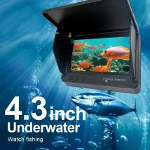 Unterwasser-Angel kamera mit LCD-Monitor HD tragbare Fischfinder-Kamera mit LED wasserdichte IP68-Kamera 30m Kabel für Eissee