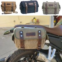 Borsa da moto staccabile Borsa impermeabile Borsa da viaggio Attrezzatura da equitazione Messenger monospalla con testa in pelle