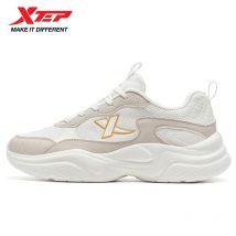 Xtep Casual Shoes For Women Breathable Cushion Street Style Shock Absorption Durability Leisure Walking Sneakers 875318320047