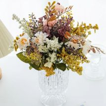 1/5PCS Künstliche blume Chrysantheme Blase Gras Diy festival party Home Outdoor Garten Decor Hochzeit brautstrauß requisiten