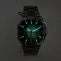 Taktische Froschuhr für Herren, 40 mm, VK64-Chronograph, Quarzwerk, Saphirglas, C3, superleuchtend, 100 m wasserdicht, Luxus-Herrenuhr