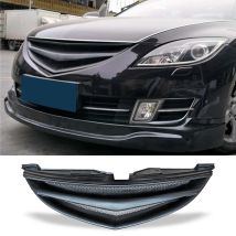 Auto Grille für Mazda 6 2009 - 2013 Carbon Oberfläche Mesh Front Grill Zweite Generation Dekorative Abdeckung Refit Zubehör