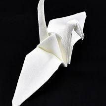 Gru origamagica (magia origami) Colore BIANCO Trucco magico Primo piano Puntelli magici Accessori stradali Magica