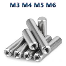 M3 M4 M5 M6 Zylinderstift mit Innengewinde GB120 Innengewinde Positionierungsdübelstift Edelstahl 304, Außendurchmesser 4–12 mm, Länge 12–80 mm