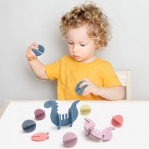 1pc Cartoon Tier Silikon Beißring Spielzeug Neugeborenen Backenzahn Schnuller Säugling Zahnen Kauen Spielzeug Pflege Geschenk Baby Zubehör