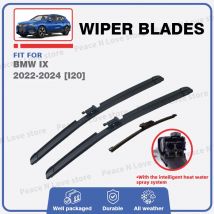 For BMW IX 2022 2023 2024 I20 Front Rear Wiper Blades Windshield WindowWith The Intelligent Heat Water Spray System Accessories