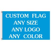 Bandera personalizada 100D de 3x5 pies, diseño de bandera, bandera impresa de poliéster, pancarta publicitaria para interiores y exteriores, decoración del hogar