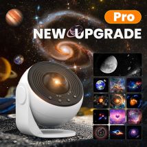 13-in-1-Sternprojektor, Planetarium-Galaxie-Projektor für Schlafzimmer, Aurora-Projektor, Nachtlichtprojektor für Kinder und Erwachsene