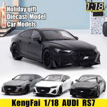 KengFai neue Druckgussautomodelle im Maßstab 1:18 aus Metall für die Weihnachtsgeschenkkollektion AUDI RS7