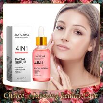 Aufhellen des Hautton Serum 4 in 1 befeuchten nähren feste Schrumpf poren reparieren verblassen feine Linien entfernen Makel feuchtigkeit spendende Essenz