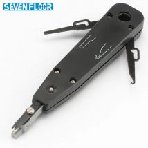 Narzędzie do patch paneli 110, obcinak do kabli, nożyk, szczypce telekomunikacyjne do RJ45, gniazda Keystone, kabli sieciowych, modułów telefonicznych.